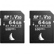 Angelbird 64gb Av Pro Uhs-i Sdxc Match Pack For Canon Cameras