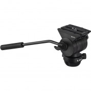 Libec Friction Video Head With 75mm Ball/flat Base & Pan Handle