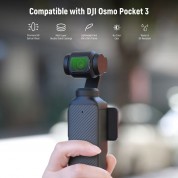 Neewer Black Diffusion 1/4 Filter With Screen Protector Kit For Dji Osmo Pocket 3