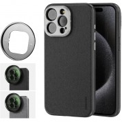 Neewer Pa054 Phone Case For Iphone 15 Pro Max (gray/titanium)