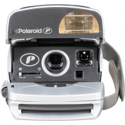 Polaroid Vintage 600 Round Instant Camera (black/silver)