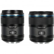 Sirui Sniper 2 Lens Kit With 16mm F/1.2 And 75mm F/1.2 Lens (nikon Z, Black)