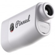 Pinned Golf Prism+ Rechargeable Golf Rangefinder (white)