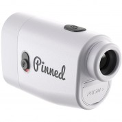 Pinned Golf Prism+ Rechargeable Golf Rangefinder (white)