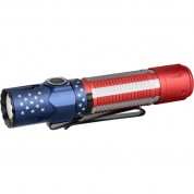 Olight Warrior 3s Rechargeable Flashlight (stars & Stripes)