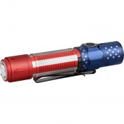 Olight Warrior 3s Rechargeable Flashlight (stars & Stripes)