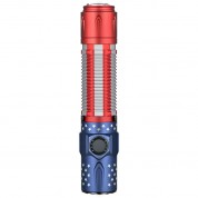 Olight Warrior 3s Rechargeable Flashlight (stars & Stripes)