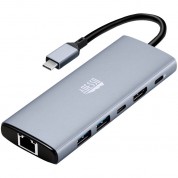 Adesso Cyberhub 4035 6-in-1 Usb-c Multiport Hub