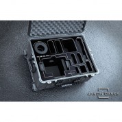 Jason Cases Wheeled Hard Case With Foam Insert For Blackmagic Studio Camera 6k Pro