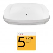 Cisco Mr57 802.11ax 4 X 4:4 Mu-mimo Dual-band Access Point Kit With 5-year Advanced License And Support