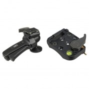 Manfrotto 322rc2 Ball Head Kit With 200pl-14 Quick Release Plate And 322ra Quick Release Adapters