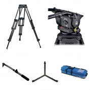 Vinten Vision 250 Carbon Fiber Tripod System With Ground Spreader (black)