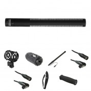 Sanken Cs-1e Moisture-resistant Short Shotgun Microphone Deluxe Location Recording Kit