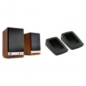 Audioengine Hd3 Bluetooth Speaker System With Ds1 Desktop Stands Kit (walnut, Pair)