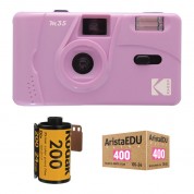 Kodak M35 35mm Film Camera Kit (purple)