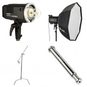 Godox Ad600bm Witstro Monolight Kit With Softbox And C-stand