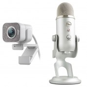 Logitech Streamcam & Blue Yeti Usb Microphone Video Streaming Kit