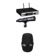 Sennheiser G4 300 Series Wireless Handheld 835 Microphone Bundle Kit, Aw+: (470 To 558 Mhz)