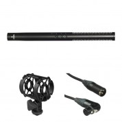 Rode Ntg4+ Shotgun Microphone Kit With Shockmount And Xlr Cable