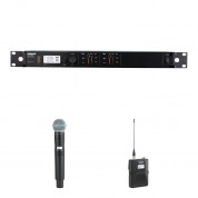 Shure Ulxd124d Dual-channel Combo Wireless System With Beta B58a Microphone (h50: 534 - 598 Mhz)