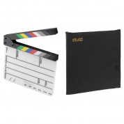 Elvid 9-section Acrylic Dry Erase Production Slate With Soft Case Kit