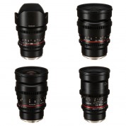 Rokinon Cine Ds Wide-angle Lens Kit For Aps-c (sony E)