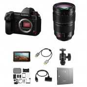 Panasonic Lumix S1h Mirrorless Camera With 24-70mm Lens Cine Kit