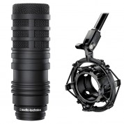 Audio-technica Bp40 Large-diaphragm Dynamic Broadcast Microphone Kit With Shockmount