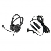 Sennheiser Hmd 26-ii-100 Professional Broadcast Headset With Dynamic Microphone With Xlr & Trs Connector Cable