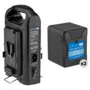 Watson Pro Cine High-load 2-battery Kit With Dual Charger (v-mount)