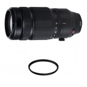 Fujifilm Xf 100-400mm F/4.5-5.6 R Lm Ois Wr Lens With Uv Filter Kit