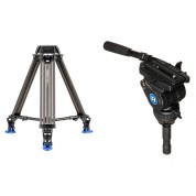 Benro Bv8h Video Head With Carbon Fiber Legs Kit