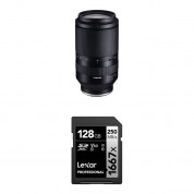 Tamron 70-180mm F/2.8 Di Iii Vxd Lens For Sony E With Memory Card Kit