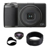 Ricoh Gr Iii Digital Camera With Gw-4 Wide Conversion Lens Kit