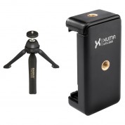 Magnus Tp-50b Micropod Tabletop Tripod And Xuma Smartphone Mount Kit