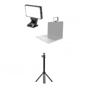 Lume Cube Panel Mini Video Conference Lighting Kit With Stand And Suction Cup