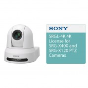 Sony Srg-x400 1080p Ptz Camera With 4k Upgrade License Kit (white)