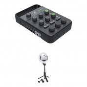 Mackie Mcaster Live Portable Streaming Mixer And Ring Light Kit