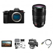 Panasonic Lumix Lumix S5 Mirrorless Camera With S Pro 24-70mm F/2.8 Lens And Cine Kit