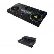 Pioneer Dj Ddj-rev7 2-channel Serato Dj Pro Controller Kit With Flight Case (all Black)