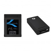 Sabrent 512gb Rocket Cfx Cfexpress Type B Memory Card And Card Reader Kit