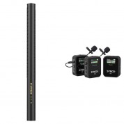 Synco Mic-d2 Hypercardioid Shotgun And Wair-g2-a2 2-person Wireless Mic System