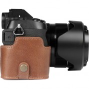 Megagear Leather Camera Half Case Fujifilm X-s20 (brown)