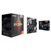 Amd Ryzen 5 5600gt 6-core Processor And Asus Prime B550 Plus Motherboard Kit