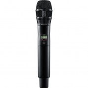 Shure Ulxd2/n8sb Digital Handheld Wireless Microphone Transmitter With Nexadyne 8/s Supercardioid Capsule (h50: 534 To 598 Mhz, Black)