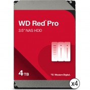 Wd 4tb Red Pro 7200 Rpm Sata Iii 3.5