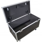 Prox Large Utility Trunk Storage Case With Casters (black)