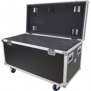 Prox Large Utility Trunk Storage Case With Casters (black)