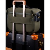 Billingham Hadley Pro 2020 Camera Bag (sage Fibrenyte And Black Leather Trim)