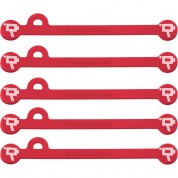 Wooden Camera Cine Mag Ties (5-pack, Red, 4.1